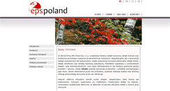 Desktop Screenshot of epspoland.pl