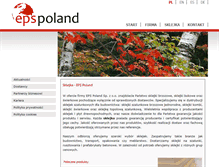 Tablet Screenshot of epspoland.pl